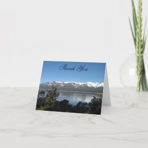 Cartão De Agradecimento Lago Tahoe Obrigado