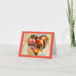 Cartão De Agradecimento Lanterna Vietnamita Dobrou o Ntecard