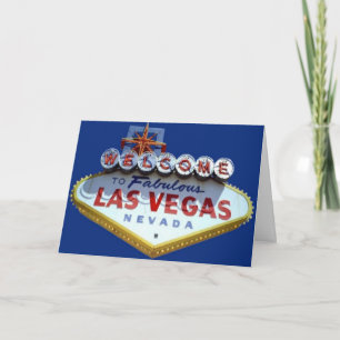 Cartão De Agradecimento Las Vegas Thank you Cards