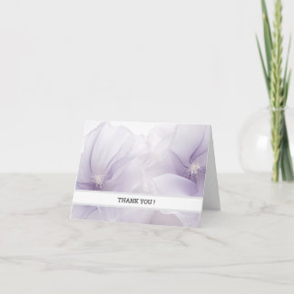 Cartão de Agradecimento Lavanda Elegante | Persona
