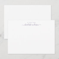 Letra de script de Lavanda minimalista personaliza