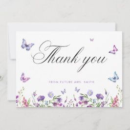 Cartão De Agradecimento Letreiro de Boas-Vindas para Chá de Panela de Noiv