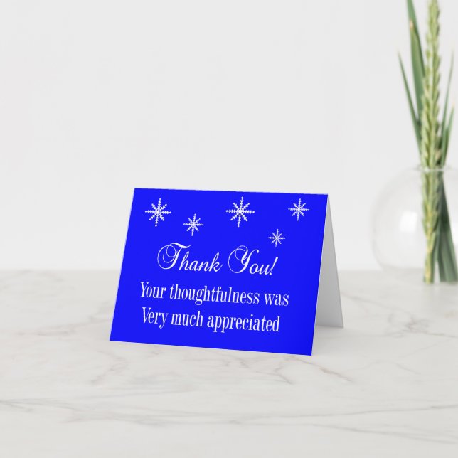 Cartão De Agradecimento Letter Carrier "Thank You" Notecards (Frente)