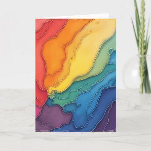 Cartão De Agradecimento lgbtq gay dentro da minha alma