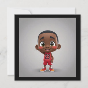 Cartão De Agradecimento Lil Jordan