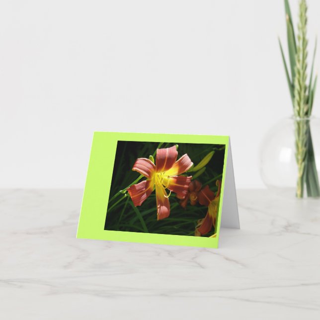 Cartão De Agradecimento Lily (Frente)