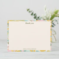 Lindo Passado Simples Pastel Abstrato Personalizad