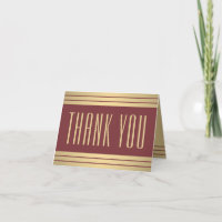 Listras Clássicas Elegantes Chic Burgundy Dourado