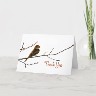Cartão De Agradecimento Little Bird Thank You Note