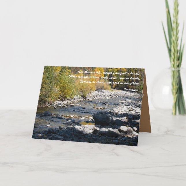 Cartão De Agradecimento Livros em execução (Frente)