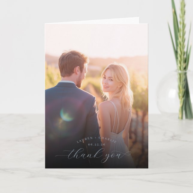 CARTÃO DE AGRADECIMENTO ___LLMGEN___ 45 (Frente)