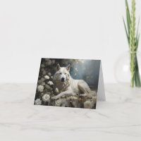 lobo branco para você