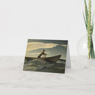 Cartão De Agradecimento Lobsterman, The Doryman, por N. C. Wyeth