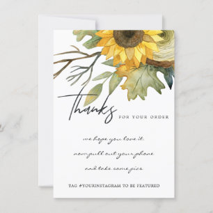 CARTÃO DE AGRADECIMENTO LOGOTIPO DE NEGÓCIOS FLORAL FLORAL CORPORATIVO AM