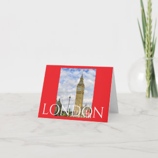 Cartão De Agradecimento Londres está Chamando