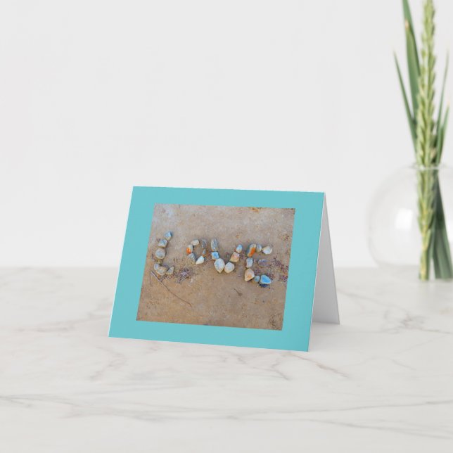 Cartão De Agradecimento Love Blank Note Card Thank you, Greeting, Wedding (Frente)