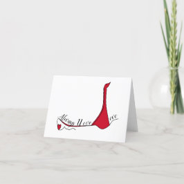 Cartão De Agradecimento Love U Always - Red - Greeting Card