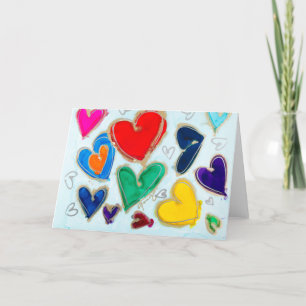 Cartão De Agradecimento Lovitude Blank Card Love is in the Air