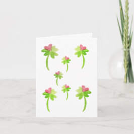 Cartão De Agradecimento Lucky Valentine's Day Card