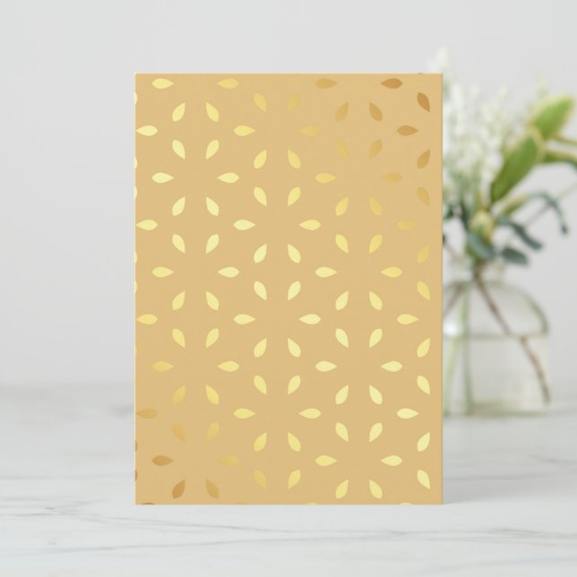 Cartão De Agradecimento Luxury Mandala 7 (Em pé/Frente)