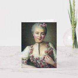 Cartão De Agradecimento Mademoiselle Doré