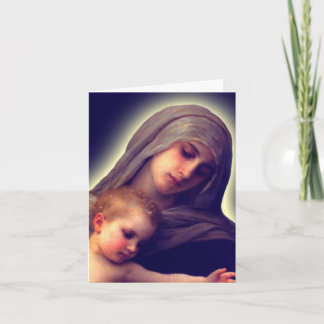 Cartão De Agradecimento Madonna and Child Thank You Cards