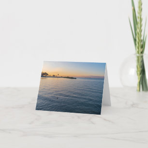 Cartão De Agradecimento madrugada no capala méxico