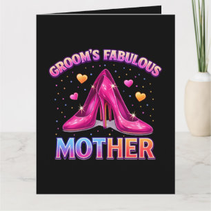 Cartão De Agradecimento Mãe Fabulosa do Noivo Mãe do Noivo