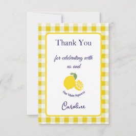 Cartão De Agradecimento Main Squeeze Thank You Card Kids Birthday