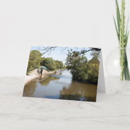 Cartão De Agradecimento Mais alto do Canal Macclesfield Poynton Cheshire