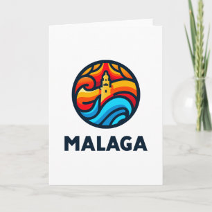 Cartão De Agradecimento Málaga 3