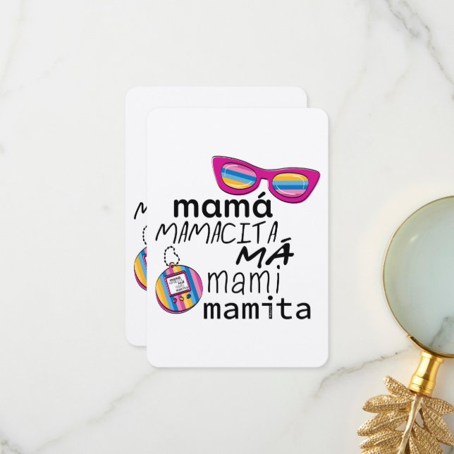 Cartão De Agradecimento Mamita dos 90 (Frente/Verso In Situ)