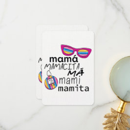 Cartão De Agradecimento Mamita dos 90