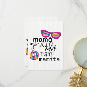 Cartão De Agradecimento Mamita dos 90