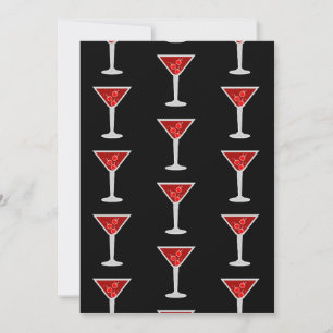 Cartão De Agradecimento Manhattan Cocktail Barman Amantes de Bebidas Alcoó