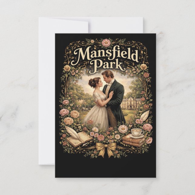 Cartão De Agradecimento Mansfield Park (Frente)