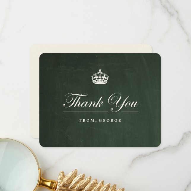 Cartão De Agradecimento Mantenha o quadro de 50ª Festa de aniversário do C (Frente/Verso In Situ)