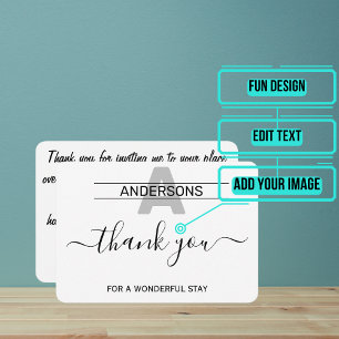 Cartão De Agradecimento Maravilha