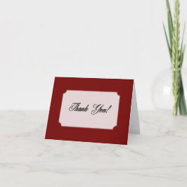 Cartão De Agradecimento Marcella Thank You Card Blank Inside