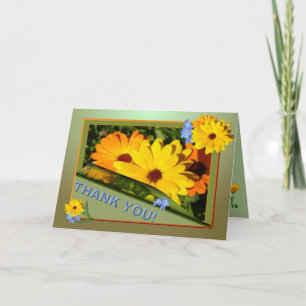 Cartão De Agradecimento MARIGOLD 'THANK YOU' card