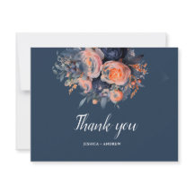 Marinho azul e pincel cor-de-água rosa casado flor