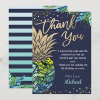 Marinho Azul Tropical Luau Pineapple Beach Party