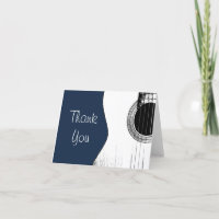 Marinho Clássico de Violão Musical Azul