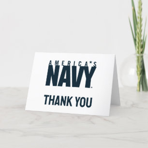 Cartão De Agradecimento Marinho dos EUA Marinho americano
