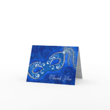 Masquerade Ball Mardi Gras Wedding Thank You