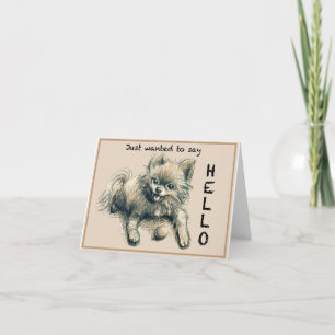 Cartão De Agradecimento Max, o Cão Notecard