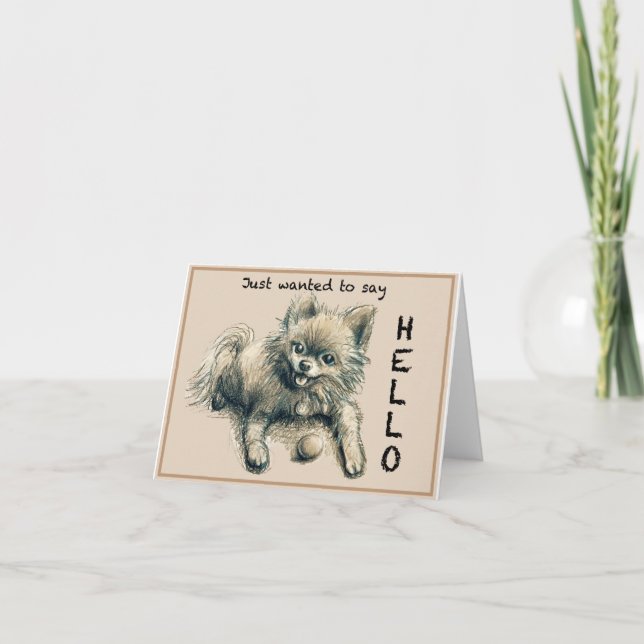 Cartão De Agradecimento Max, o Cão Notecard (Frente)