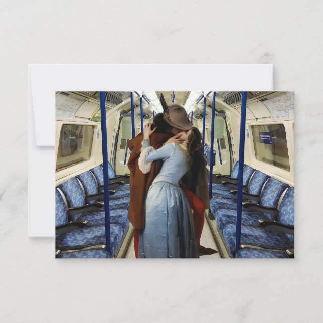 Cartão De Agradecimento Me encontre na Carruagem (Frente)