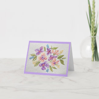 Cartão De Agradecimento Meadow Blossoms Greeting Card