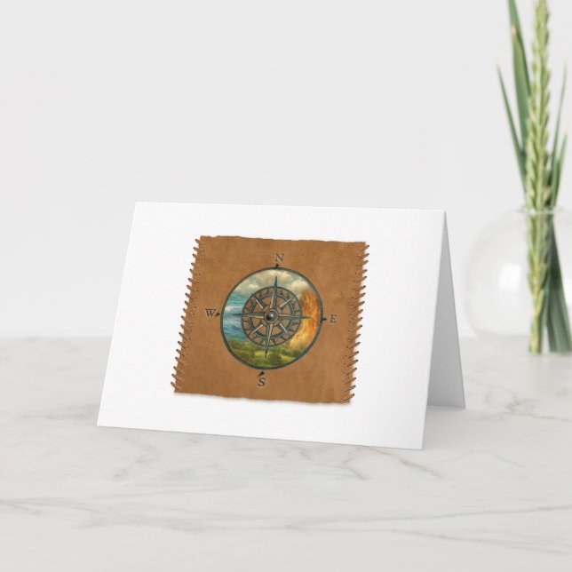 Cartão De Agradecimento Medicine Wheel - Greeting Card (Frente)